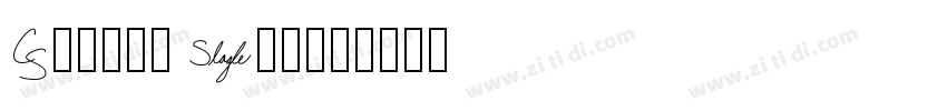 Carmen Black字体转换